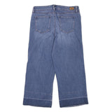 LAUREN RALPH LAUREN Womens Jeans Blue Relaxed Wide-Leg Denim Medium W28 L22