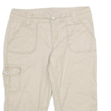 MAURICES Womens Shorts Beige Casual Cargo L W34 Pocket Detail Cotton Blend
