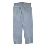 LEVI'S 550 Straight Mens Jeans Blue Regular Straight Denim Medium W38 L32