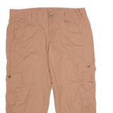 APT 9 Womens Shorts Beige Cargo UK 14 W36 Cotton Blend Practical Comfort