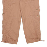 APT 9 Womens Shorts Beige Cargo UK 14 W36 Cotton Blend Practical Comfort