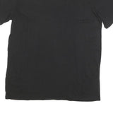 PUMA Mens Black Graphic T-Shirt L Short Sleeve Crew Neck Cotton Blend