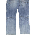 G-STAR Mens Jeans Blue Regular Straight Denim Medium W32 L29 Zip Casual