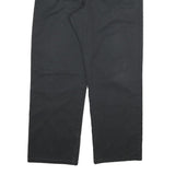 DICKIES Mens Cotton Blend Black Regular Straight Trousers W38 L32 Workwear