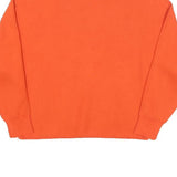 CALVIN KLEIN JEANS Womens Orange Plain Crew Neck Basic Knit Jumper M Stylish
