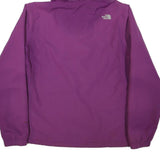 THE NORTH FACE Womens Purple Jacket L Polyester Blend Zip Outdoor Waterproof