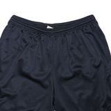 CHAMPION Mens Shorts Black XL W32 Polyester Blend Casual Gym Sports
