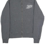 NIKE Womens Grey ¼ Zip Hoodie XL Purdue Boilermakers Zip-Up Sweater