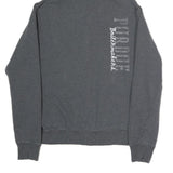 NIKE Womens Grey ¼ Zip Hoodie XL Purdue Boilermakers Zip-Up Sweater