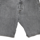 LEVI'S Womens Shorts Grey Denim Casual M W32 Classic Fit Comfortable