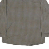 CARHARTT Mens Green & Brown Check Shirt XL Button Front Long Sleeve Casual