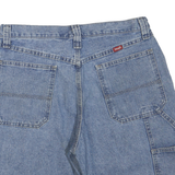 WRANGLER Mens Denim Blue Casual Shorts M W32 Cotton Blend Classic Fit