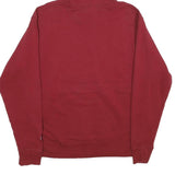 CHAMPION Mens Red Pullover Hoodie M Cotton Blend Streetwear Casual