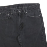LEVI'S Mens Shorts Black Denim M W32 Classic Cotton Blend Summer Casual