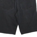 LEVI'S Mens Shorts Black Denim M W32 Classic Cotton Blend Summer Casual