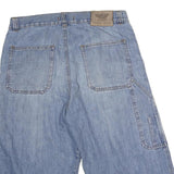 CREATOR Mens Denim Blue Cotton Shorts M W34 Casual Pocketed