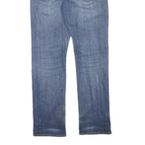 LEVI'S Mens Blue Regular Straight Denim Medium W31 L31 Casual Zip Jeans