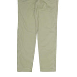 LEVI'S Mens Cotton Beige Regular Fit Straight Leg Trousers W30 L29 Casual Zip