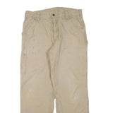 CARHARTT Mens Shorts Beige Casual Workwear L W36 Durable Cotton Blend