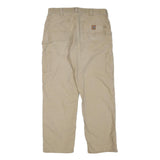 CARHARTT Mens Shorts Beige Casual Workwear L W36 Durable Cotton Blend
