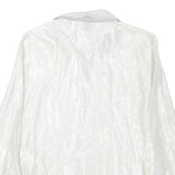 REISS Womens White Polyester Blend Shirt UK 12 Elegant Long Sleeve Formal