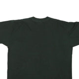 BOW VALLEY Mens Black Rattlesnake Graphic T-Shirt XL Short Sleeve Crew Neck