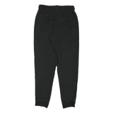 PUMA Mens Joggers Black S W28 L29 Slim Tapered Cotton Blend Logo