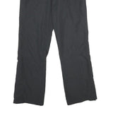 ADIDAS Womens Joggers Black Slim Straight UK 10 W26 L26 Logo Sportswear