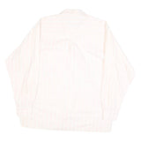 BIG STAR Mens White Shirt M Cotton Blend Casual Button-Up Pocket