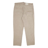 LEVI'S Mens Relaxed Beige Cotton Denim W38 L29 Casual Zip Closure Jeans