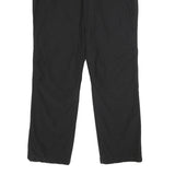 TREVOLUTION Lined Mens Black Polyester Blend Regular Straight Trousers W34 L32