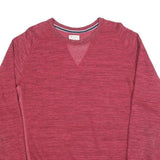 CHAMPION Mens Red XL Crew Neck Casual Vintage Style Cotton Blend Sweatshirt