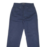 VERSACE Mens Navy Regular Fit Straight Denim Jeans Cotton Blend W30 L30 Stylish