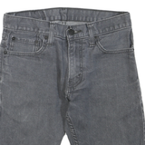 LEVI'S Womens Shorts Grey Denim Casual S W29 Frayed Hem 514 Style