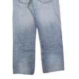 LEVI'S 501 Mens Jeans Blue Regular Straight Denim Light W32 L26 Classic Button