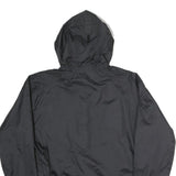 HELLY HANSEN Womens Black Outdoor Jacket M Polyester Plain Hooded Zip