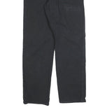 DICKIES Mens Regular Fit Black Denim Jeans W32 L32 Workwear Style Zip Closure