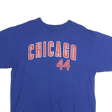 GENUINE MERCHANDISE Mens Blue Chicago 44 Graphic T-Shirt M Short Sleeve Crew