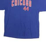 GENUINE MERCHANDISE Mens Blue Chicago 44 Graphic T-Shirt M Short Sleeve Crew