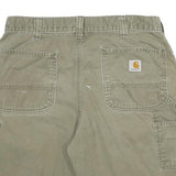 CARHARTT Mens Shorts Beige Casual Plain M W33 Durable Workwear