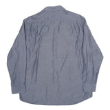NAUTICA Mens Blue Shirt L Cotton Long Sleeve Casual Button Down Collar