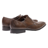 COLLEZIONE Oxford Shoes Brown Leather Mens UK 10
