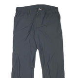 TREVOLUTION Mens Polyester Blend Regular Fit Black Trousers W34 L28 Outdoor