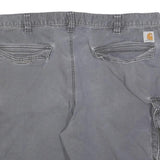 CARHARTT Mens Shorts Grey Cargo Relaxed Fit 2XL W42 Workwear Cotton Blend