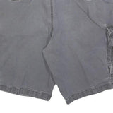 CARHARTT Mens Shorts Grey Cargo Relaxed Fit 2XL W42 Workwear Cotton Blend