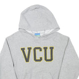 CHAMPION Womens Grey VCU Printed Pullover Hoodie XXS Cotton Blend Comfortable