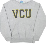 CHAMPION Womens Grey VCU Printed Pullover Hoodie XXS Cotton Blend Comfortable