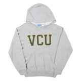 CHAMPION Womens Grey VCU Printed Pullover Hoodie XXS Cotton Blend Comfortable
