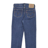 LEVI'S Womens Jeans Blue Regular Straight Denim Medium W28 L27 Classic Zip