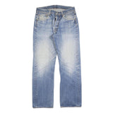 LEVI'S Mens Jeans Blue Regular Straight Denim Medium W30 L30 Classic Button